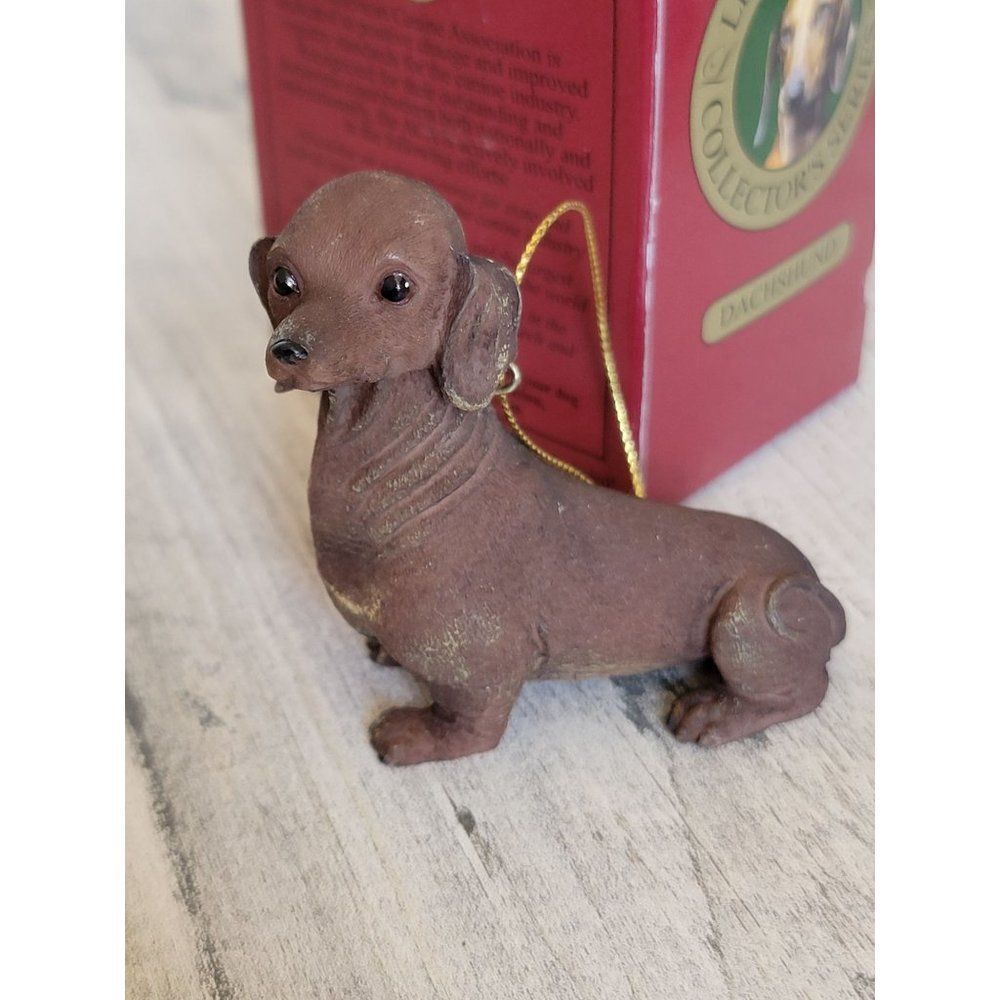 American Canine Association Dachshund dog‎ animal ornament